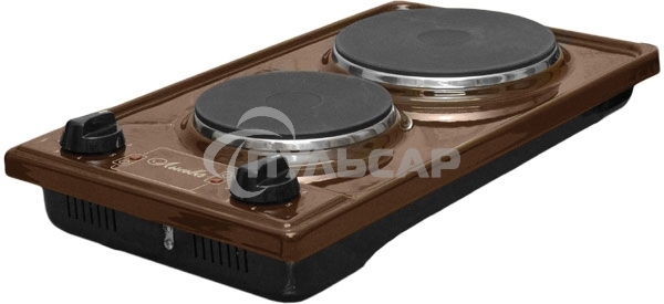 Электрическая плитка Лысьва ЭПБ 22 коричневый (настольная)