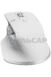 Мышь беспроводная Logitech MX Master 3s светло-серый, 8000 dpi, радиоканал, Bluetooth, USB, кнопки - 7