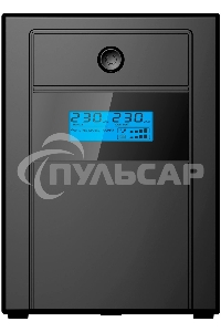 Источник бесперебойного питания Ippon Back Basic 1200 LCD Euro 720Вт 1200ВА черный