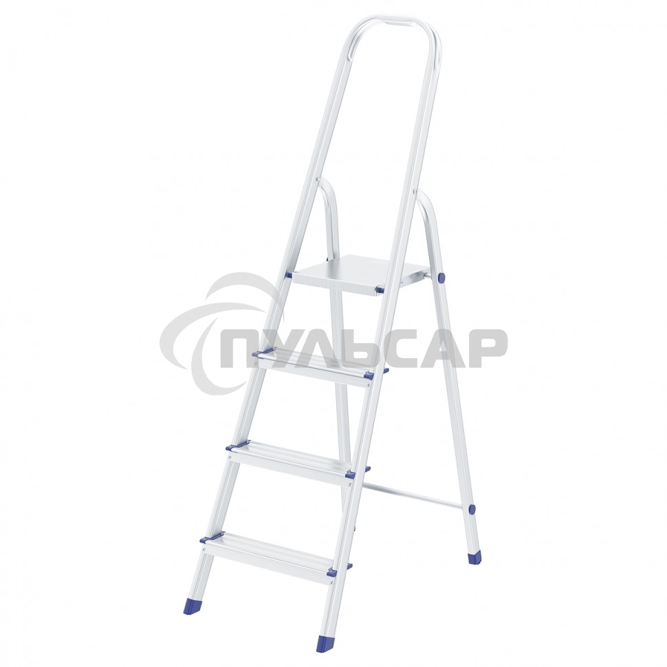 Стремянка Сибртех 97714 4 ступени алюминиевая
