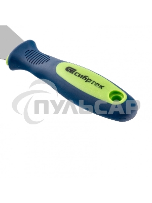 Шпательная лопатка из нержавеющей стали, 80 мм, 2-комп. ручка Сибртех 85524