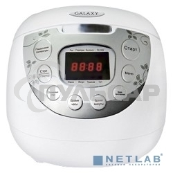 Мультиварка Galaxy GL 2643, серый, объем 5 л, 900 Вт, 10 программ