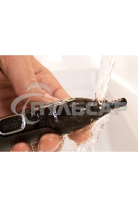 Триммер Philips для носа и ушей, черный, корпус - пластик, 3 насадки-гребня, насадка - триммер, щеточка для очистки, мягкий чехол, батарейка