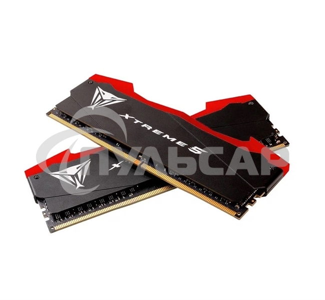 Оперативная память Patriot Viper Xtreme 5, DDR5, 32Gb (2x16Gb), 7600MHz, CL36, DIMM, с радиаторами, черный