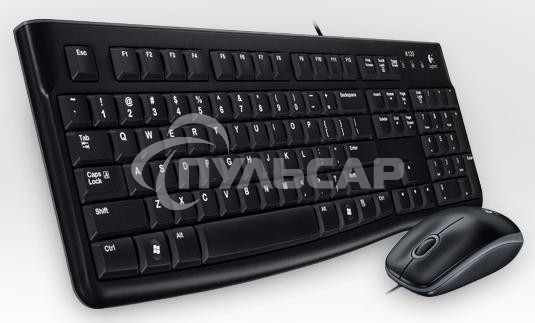Комплект клавиатура + мышь Logitech Desktop MK120 (русская раскладка)