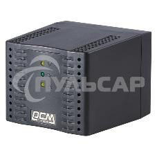 Стабилизатор напряжения Powercom Voltage Regulator, 3000VA, Black, Schuko
