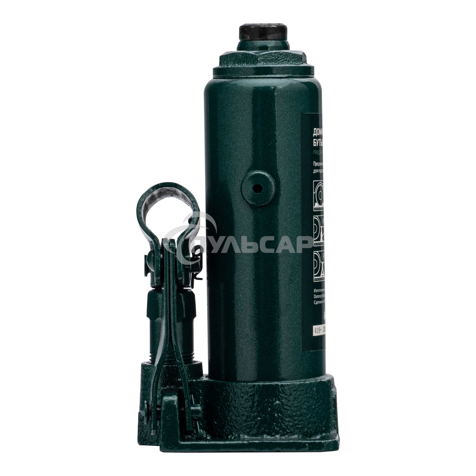 Домкрат гидравлический Сибртех бутылочный, 3т, 180-320мм, в пласт. кейсе