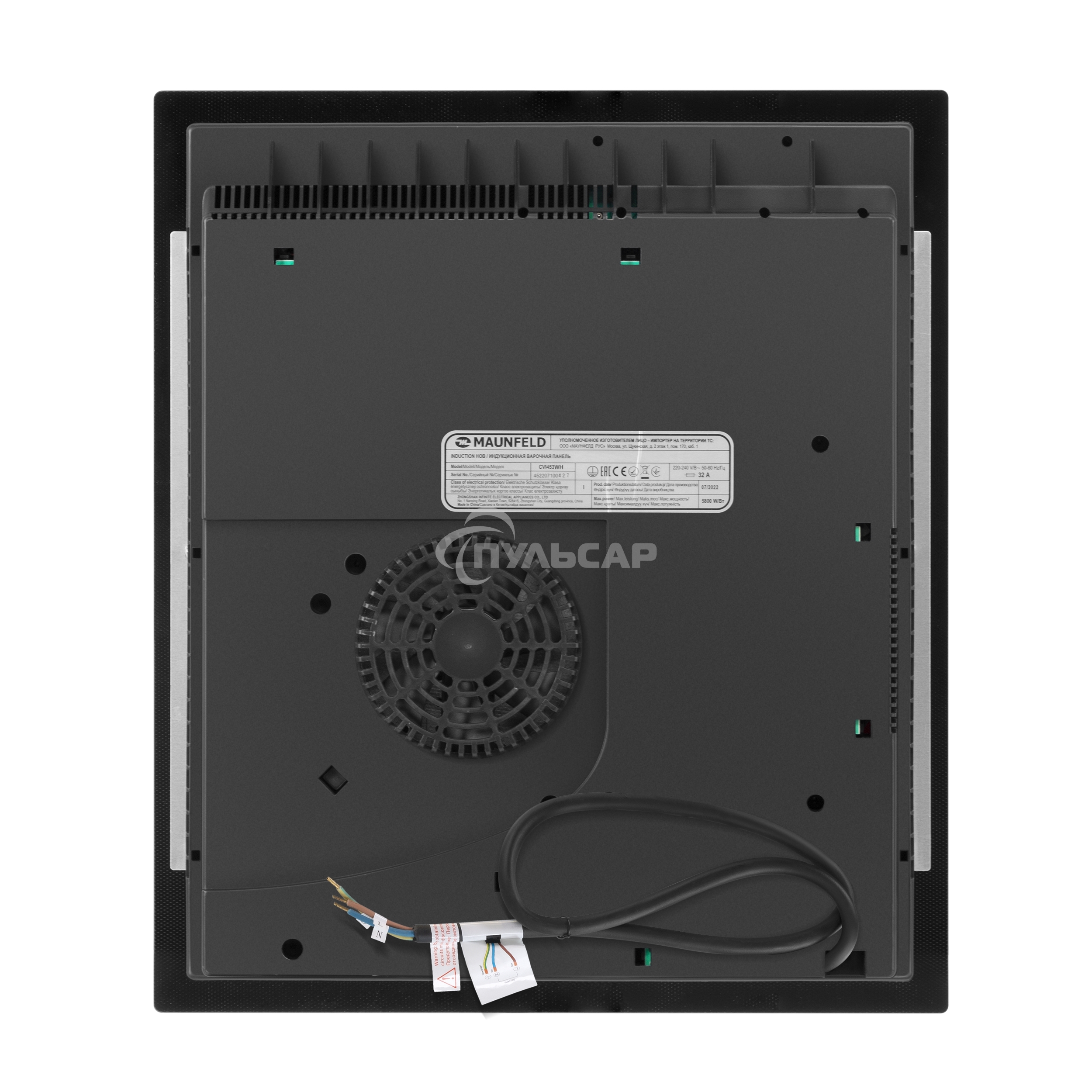 Индукционная варочная панель Maunfeld CVI453BG