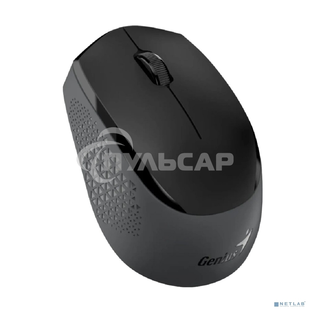 Мышь беспроводная Genius NX-8000S BT черный, 1200 dpi, радиоканал, Bluetooth, USB, кнопки - 3