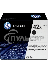 Картридж лазерный HP LaserJet Q5942X черный для LJ 4250/4350 (20000стр.)