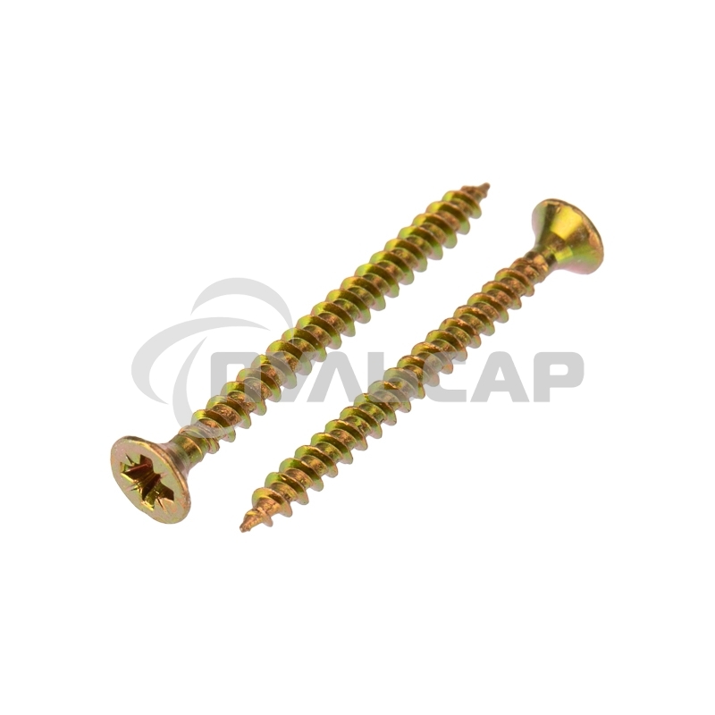 Саморез универсальный KRANZ 3.5х40, желтый цинк, упаковка поставщика ( 12 000 шт. )