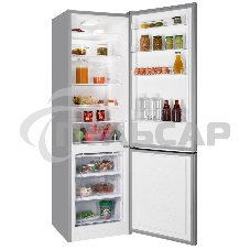 Холодильник Nordfrost NRB 134 S серебристый двухкамерный 238/100 л морозилка снизу, капельная система Холодильник Nordfrost NRB 134 S серебристый двухкамерный 238/100 л морозилка снизу, капельная система
