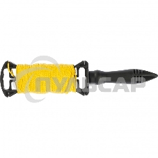 Шнур Matrix нейлоновый разметочный на катушке c ручкой D1,5мм 100м Шнур Matrix нейлоновый разметочный на катушке c ручкой D1,5мм 100м