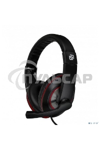 Гарнитура Oklick HS-L390G DRAGON black/red 1.8m (JD-728S)