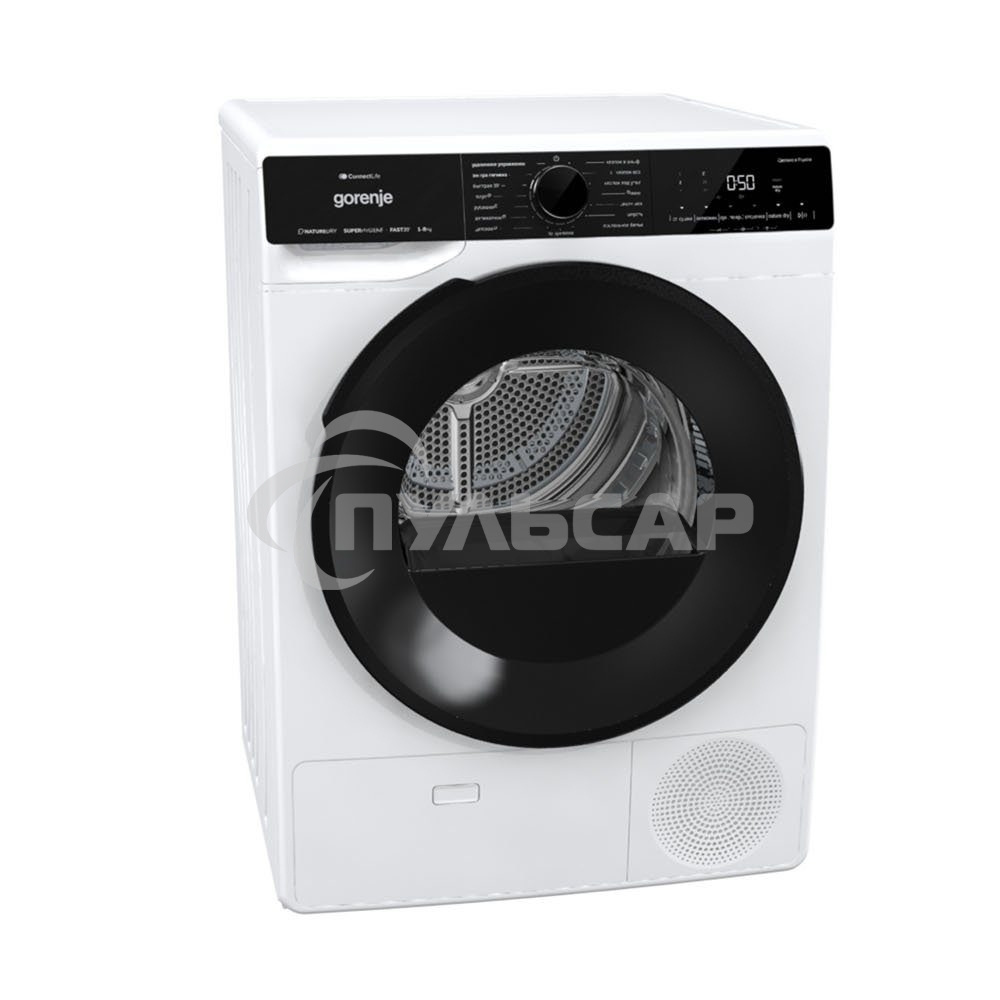 Сушильная машина Gorenje DPNA82WIFI/C белый, 8 кг, сушка - конденсационная, программ - 15, 60 x 85 x 65.3 см