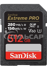 Флеш карта SANDISK SDXC 512Gb UHS-II SDSDXEP-512G-GN4IN