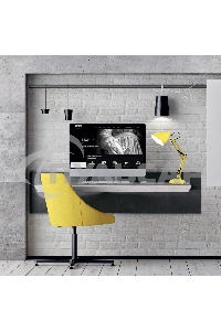 Светильник Gauss GT0035 настольный на струбцине/основание E27 желтый 60Вт