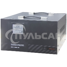 Стабилизаторы напряжения Ресанта АСН-10 000/1-ЭМ 63/1/8 Стабилизатор 220В±2%, Габариты 400х323х183, Вес 24 кг