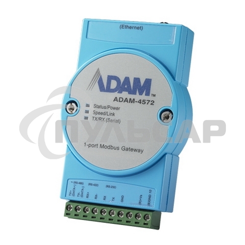 Модуль шлюза данных, 1 порт, Modbus TCP/RT Advantech ADAM-4572-CE
