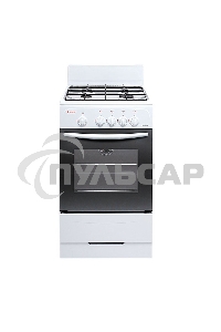 Плита газовая Gefest ПГ 3200-08 белый, конфорок 4 шт, духовка 42 л, 50 см x 85 см x 53 см