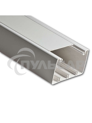 Кабель-канал 100х60 L2000 пластик белый Рувинил РКК-100х60