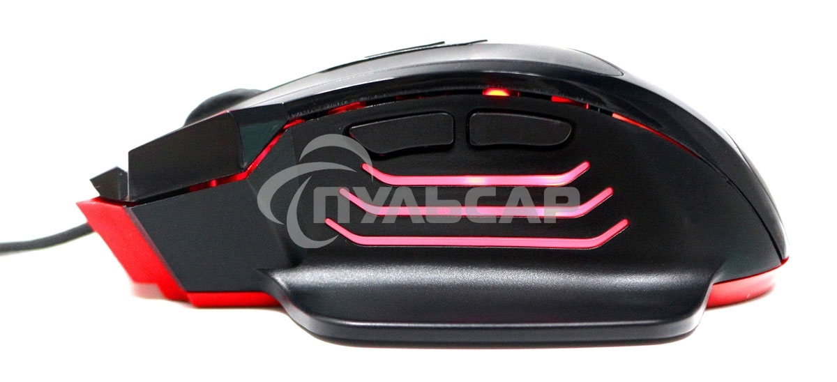 Мышь проводная Гарнизон GM-790G черный, 3200 dpi, USB, кнопки - 7