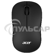 Мышь беспроводная Acer OMR160 черный, 1200 dpi, радиоканал, USB, кнопки - 3