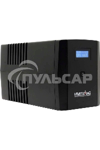 Источник бесперебойного питания Импульс ЮНИОР СМАРТ 1500, 1500/900 ВА/Вт, LCD, USB, RJ11/RJ45, SCHUKOx4