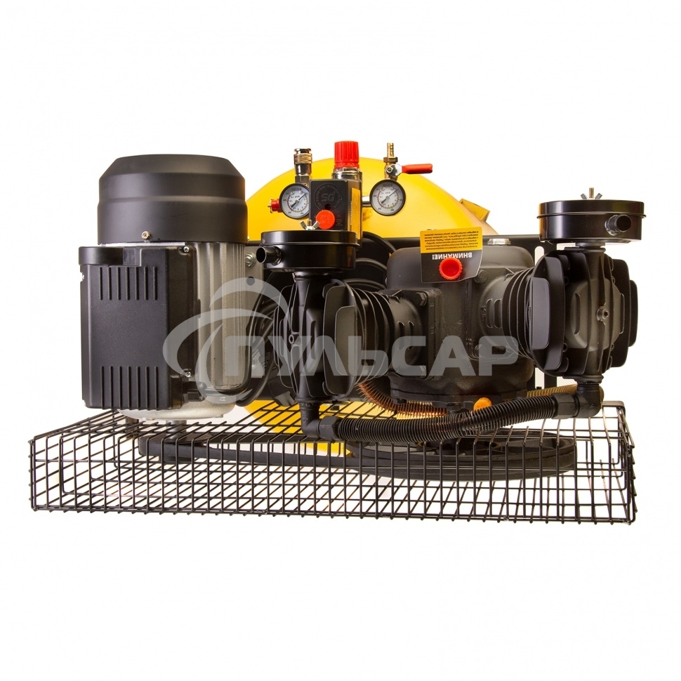 Компрессор воздушный рем. привод BCV2200/100V, 2,3 кВт, 100 литров, 440 л/мин Denzel