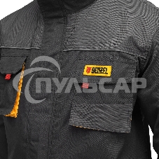 Куртка профессиональная рабочая, 65% полиэстер 35% хлопок, L Denzel