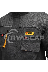 Куртка профессиональная рабочая, 65% полиэстер 35% хлопок, L Denzel