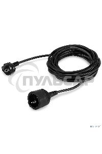Сетевой удлинитель Buro BU-PS1.5/B 5м (1 розетка) черный (пакет ПЭ)