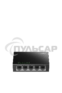 Коммутатор Cudy FS105 5-Port 10/100 Mbps Desktop Switch, 5 10/100M RJ45 Ports, Loop Detection, Metal Case, Power Saving, Plug & Play