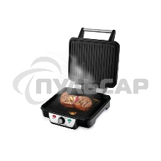 Гриль контактный Centek CT-1463 1800 Вт, 2 жаровни 280х230 мм, антипригар, нагрев 240 гр, нерж отдел