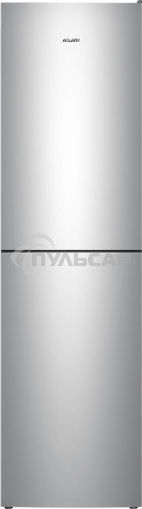 Холодильник Atlant ХМ-4625-181 серебристый двухкамерный 205/159л морозилка снизу