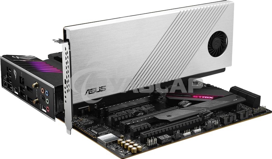 Материнская плата ASUS ROG STRIX B550-XE GAMING WIFI, AM4, AMD B550, 4xDDR4, 6xSATA, 2xM.2, 1xPCI-E 4.0 x16, 1xPCI-E 4.0 x8, 1xPCI-E 3.0 x4, 1xHDMI, 1xDP, 1x 2.5Gb LAN, 2xUSB-A 3.2 Gen 2, 1xUSB-C 3.2 Gen 2, 4xUSB 2.0, 5x3.5 мм, 7.1, Standard-ATX