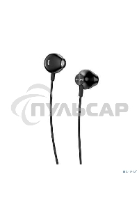 Наушники вкладыши Philips TAUE100BK/00 1.2м черный проводные в ушной раковине