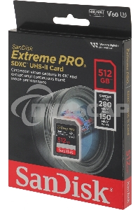 Флеш карта SANDISK SDXC 512Gb UHS-II SDSDXEP-512G-GN4IN