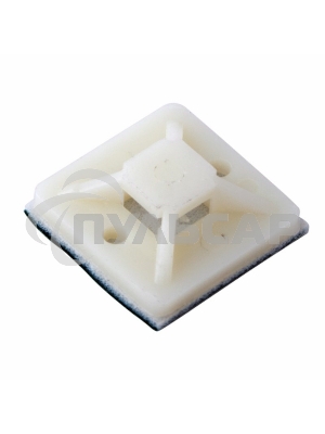 Площадка самоклеящаяся Rexant 25х25 мм, белая, упаковка 100 шт.