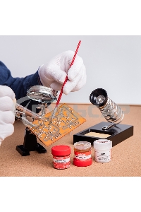 Набор для пайки Rexant К3, твердый флюс (канифоль, флюс БУРА, паяльный жир)