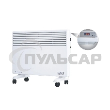 Конвектор Oasis EK-15 белый, 1500 Вт, 20 м2, термостат, дисплей