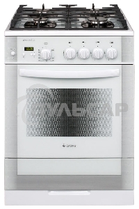 Плита газовая Gefest ПГ 6500-03 0042 белый, конфорок 4 шт, духовка 52 л, 60 см x 85 см x 60 см