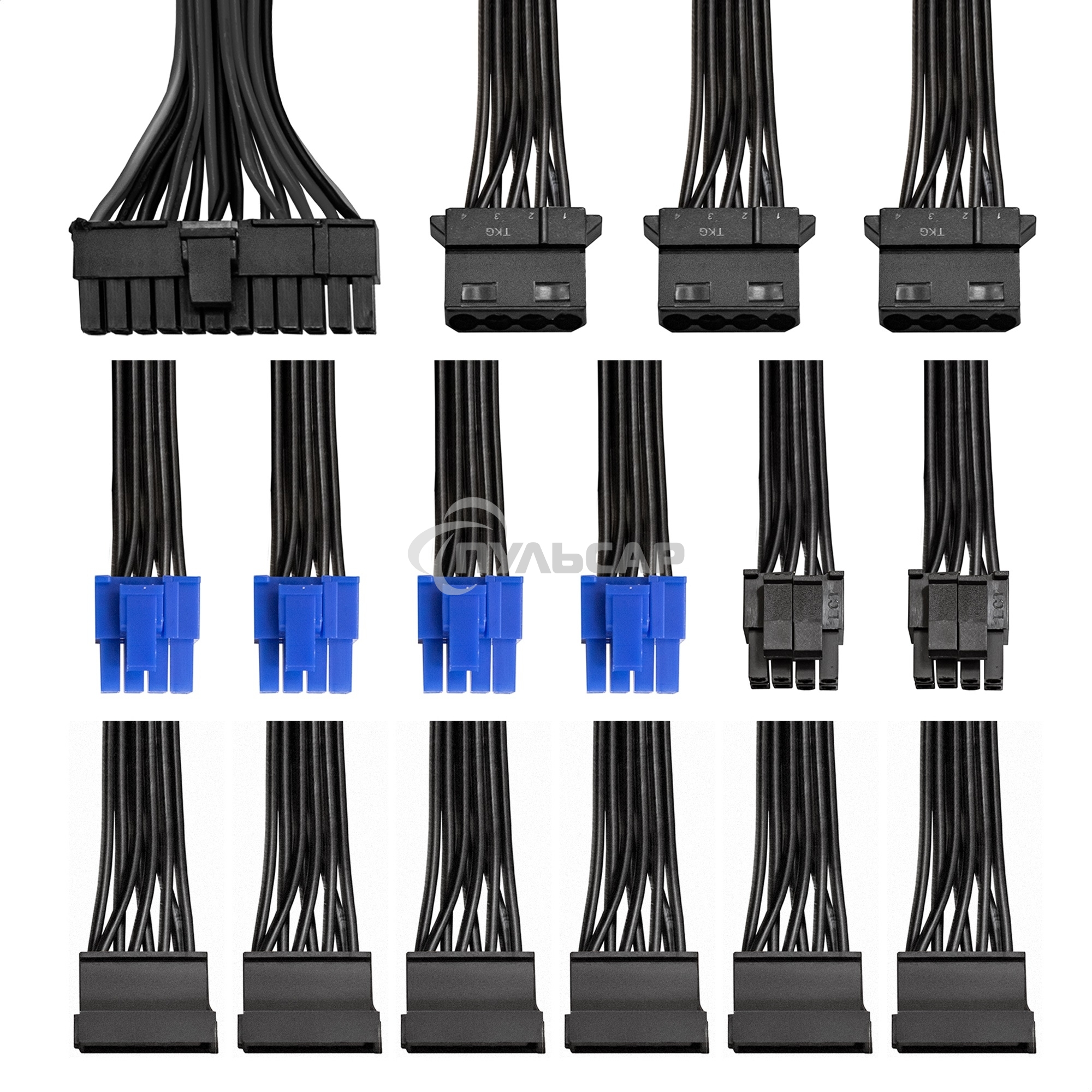 Блок питания серверный 700W ExeGate EX292205RUS ServerPRO 80 PLUS Bronze, 700PPH-SE (ATX, for 3U+ cases, APFC, КПД 89% (80 PLUS Bronze), 12cm fan, 24pin, 2x(4+4)p, 4xPCI-E, 6xSATA, 3xIDE, box, black)