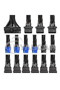 Блок питания серверный 700W ExeGate EX292205RUS ServerPRO 80 PLUS Bronze, 700PPH-SE (ATX, for 3U+ cases, APFC, КПД 89% (80 PLUS Bronze), 12cm fan, 24pin, 2x(4+4)p, 4xPCI-E, 6xSATA, 3xIDE, box, black)