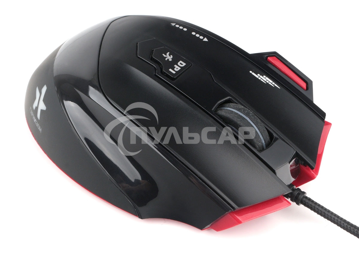 Мышь проводная Гарнизон GM-790G черный, 3200 dpi, USB, кнопки - 7