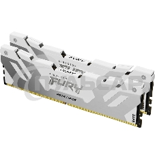 Оперативная память Kingston Fury Renegade, DDR5, 32Gb (2x16Gb), 8000MHz, CL38, DIMM, радиатор, белый