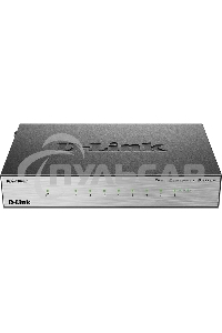 Неуправляемый коммутатор с 8 портами 10/100Base-TX D-Link DES-1008D/(K2A/K3A)RU/J1A/J2A/L2A/L2B