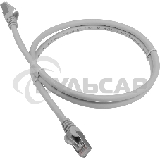 Патч-корд LANMASTER LSZH FTP кат.6A, 0.5 м, серый Патч-корд LANMASTER LSZH FTP кат.6A, 0.5 м, серый
