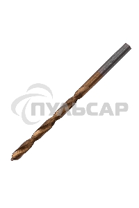 Сверло по металлу Matrix, 4 мм, HSS, нитридтитановое покрытие, цилиндрический хвостовик