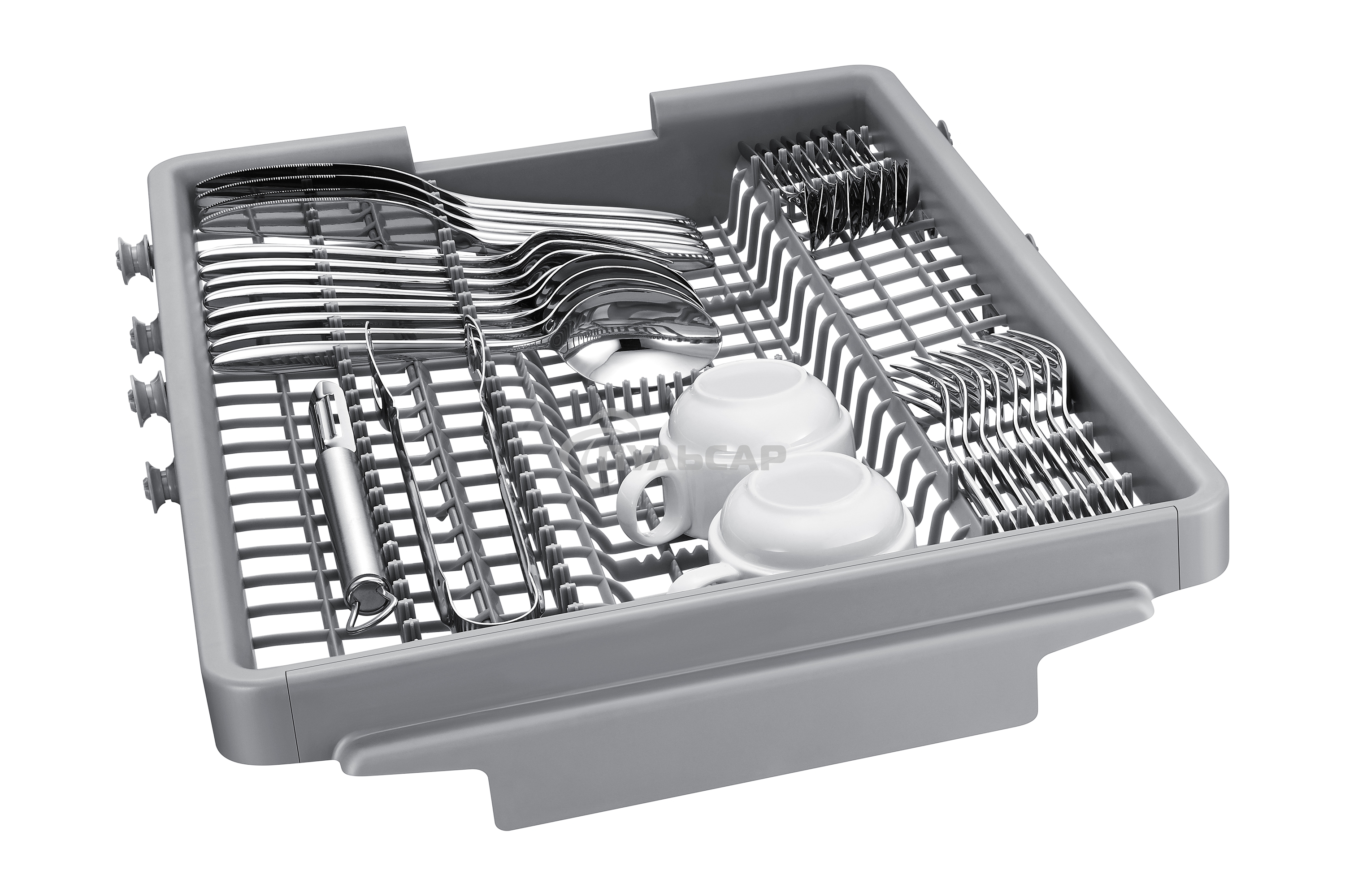 Встраиваемая посудомоечная машина Samsung DW50R4050BB/WT, черный, 45 см, 10 компл., 46 дБ, класс A+